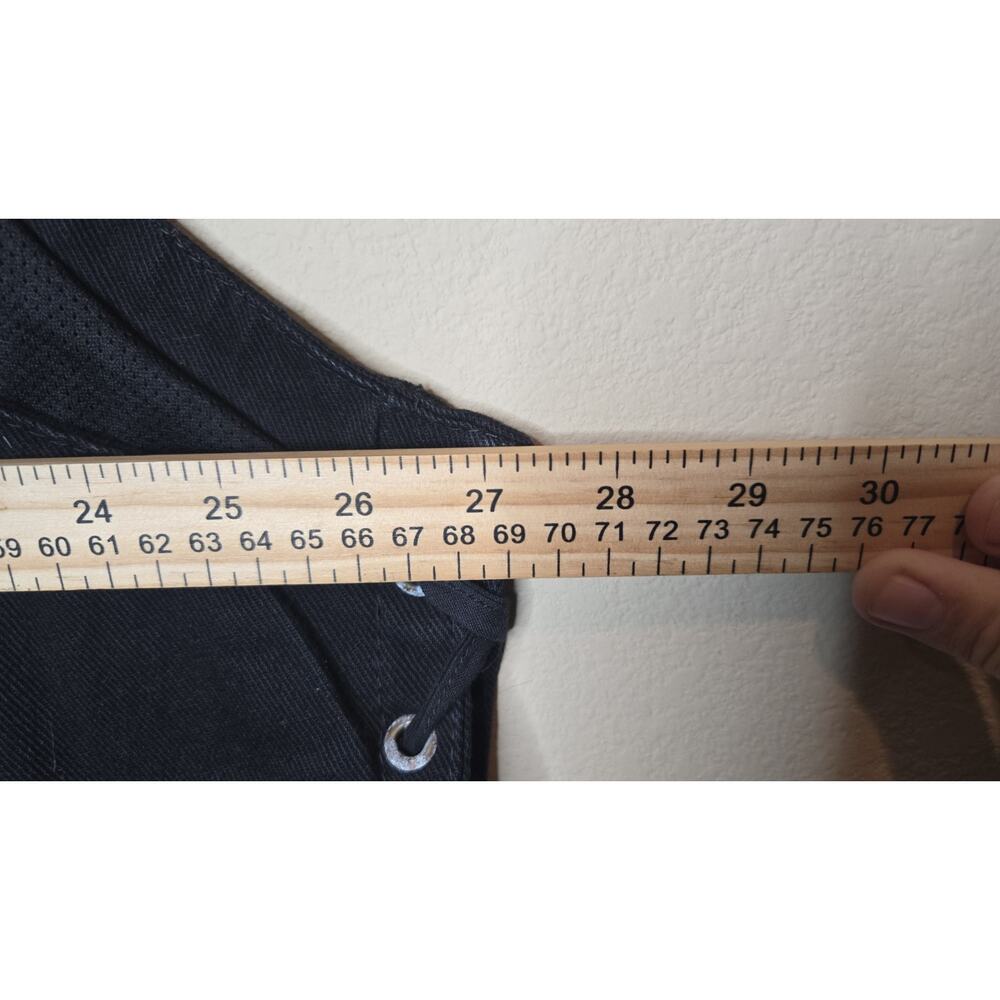 Milwaukee Performance Black Denium Motorcycle Ves… - image 8